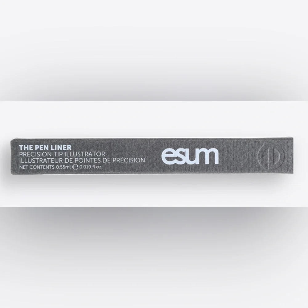 ESUM The Pen Liner Liquid Eyeliner Black Waterproof Precision Tip NWT